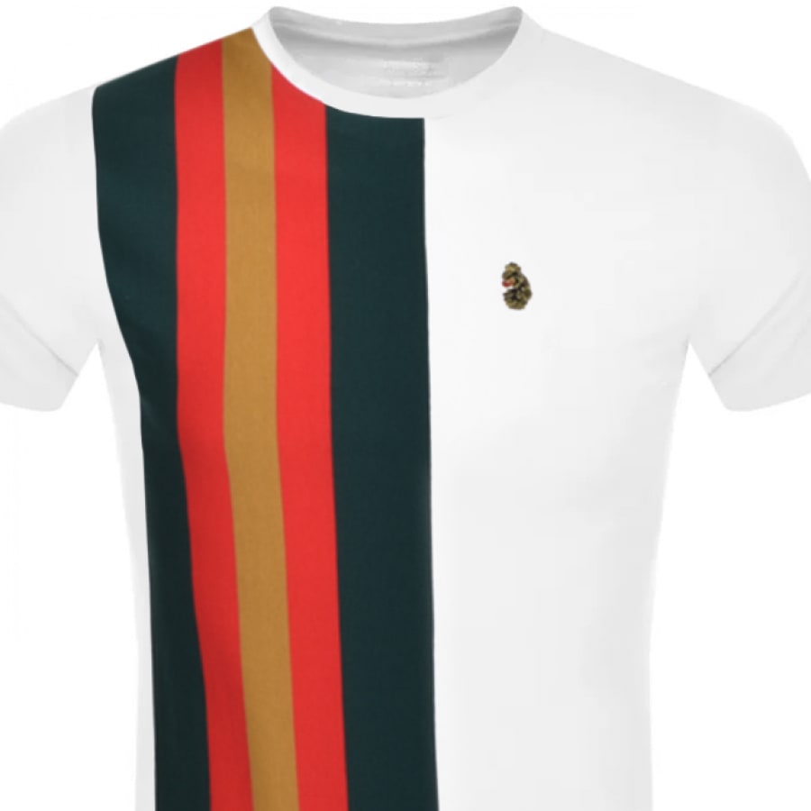 Alternative Image for ProductLuke 1977 Verti Tour Stripe T Shirt White2